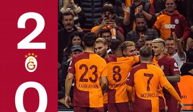 Galatasaray Başakşehir’i de devirdi 2-0