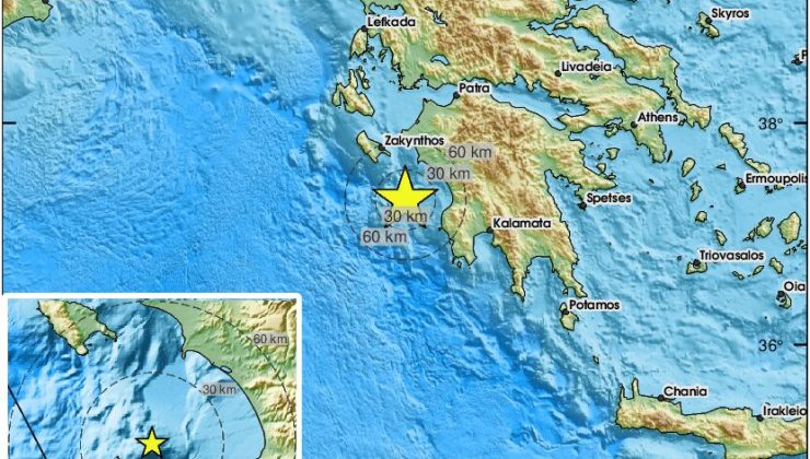Yunanistan depremle sarsıldı