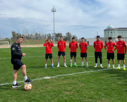 U18 Millî Takımımız, Estonya ve Moldova Maçları Hazırlıklarını Sürdürüyor