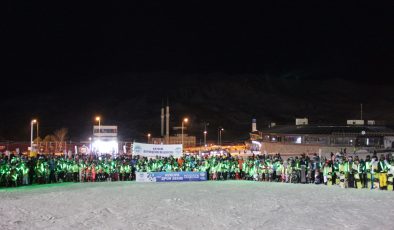 Erciyes’te gece kayağı