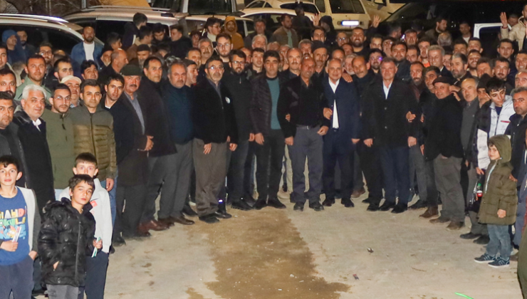 Başkan Esat Öztürk kırsal mahalleleri gezdi