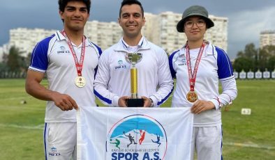 Kayserili okçular Türkiye Kupası’ndan 5 madalyayla döndü