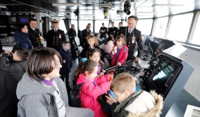 Sahil Güvenlik Arama Kurtarma Gemisi TCSG-Dost Samsun’a geldi