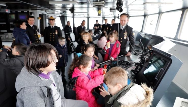 Sahil Güvenlik Arama Kurtarma Gemisi TCSG-Dost Samsun’a geldi