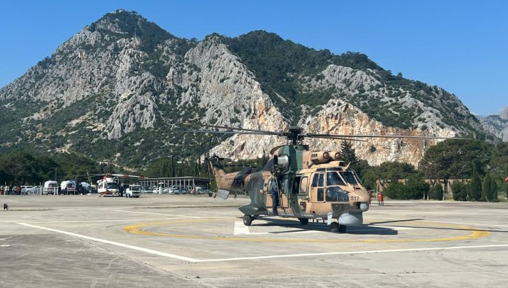 Antalya’da Kurtarma operasyonu devam ediyor