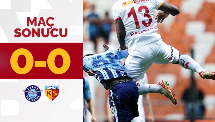 Adana Demirspor 0-0 Kayserispor