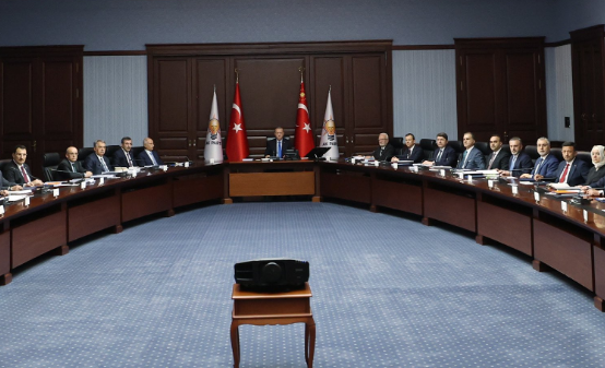 AK Parti MYK Erdogan’ın başkanlığında toplandı