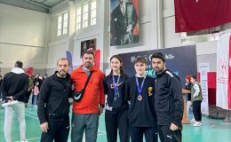 Badmintoncu Hasan Can Türkiye üçüncüsü oldu