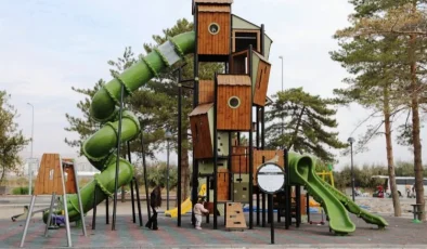 “Çocukların hayalini süsleyen örnek parklar yapıyoruz”