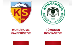Kayserispor – Konyaspor maçı cumartesi günü oynanacak